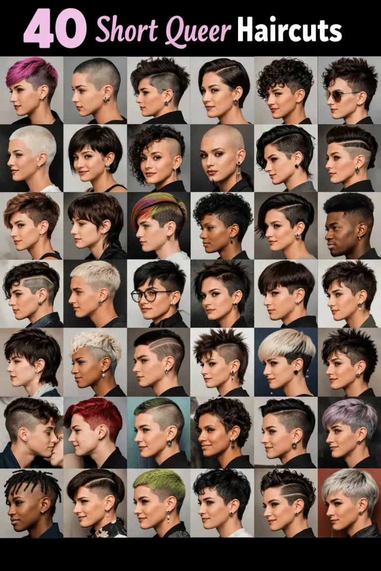 40 Short Queer Haircuts