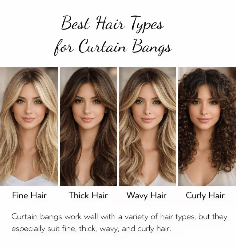 Best Hair Types for Curtain Bangs