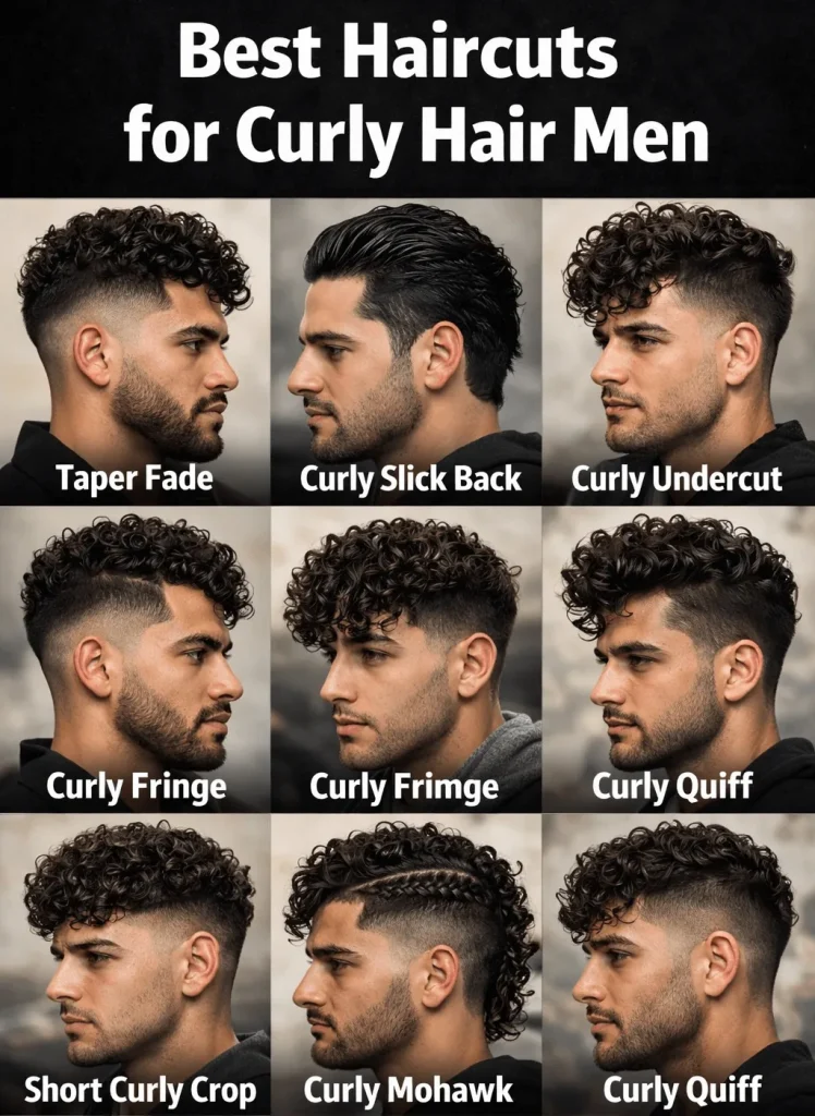 Best Haircuts for Curly Hair Men
