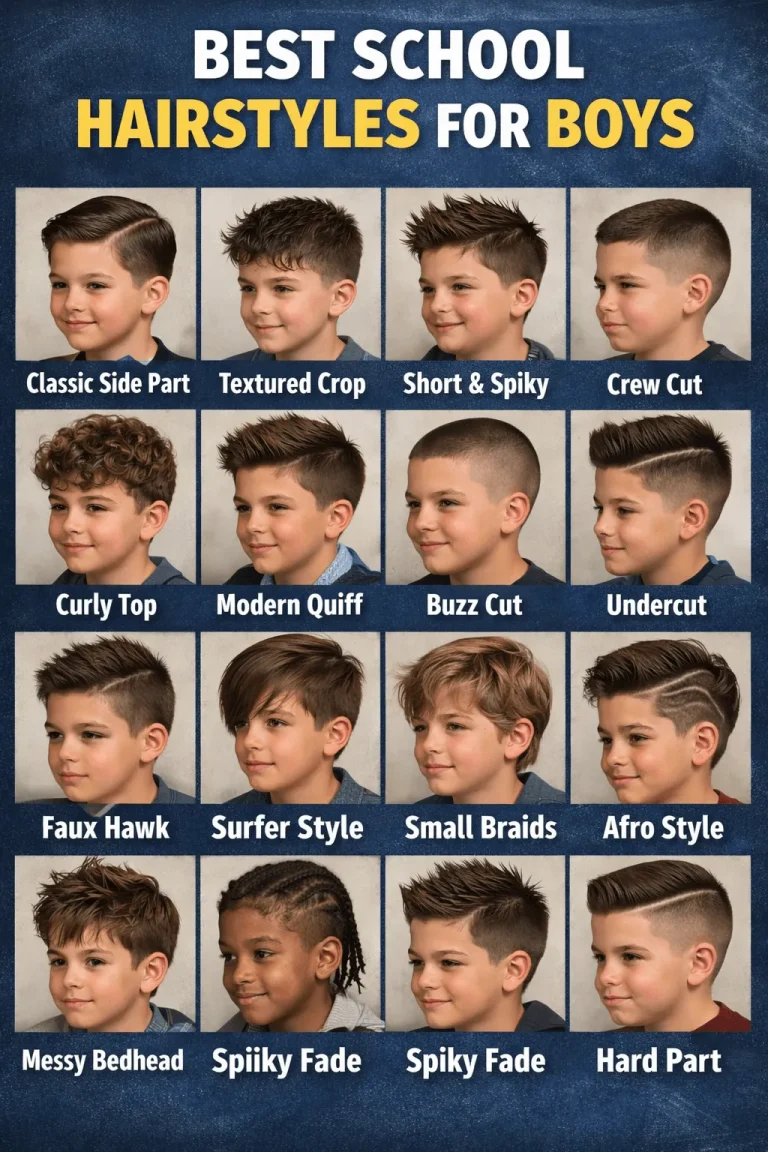 Best School Hairstyles for Boys