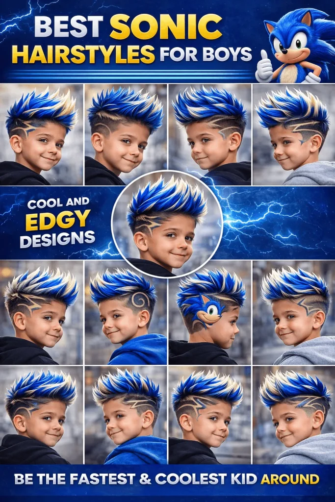 Best Sonic Hairstyles for Boys