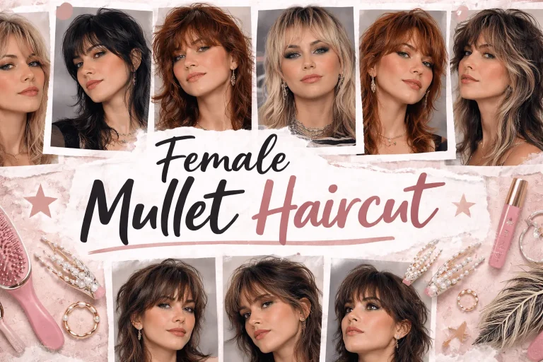 Female Mullet Haircut