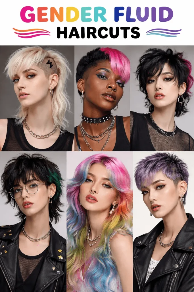 Gender Fluid Haircuts