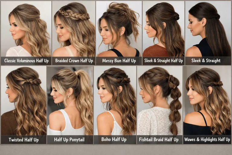Half Up Half Down Hairstyles