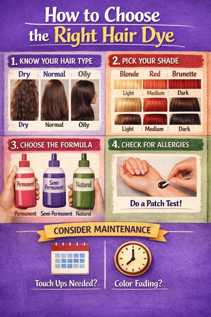 How to Choose the Right Hair Dye