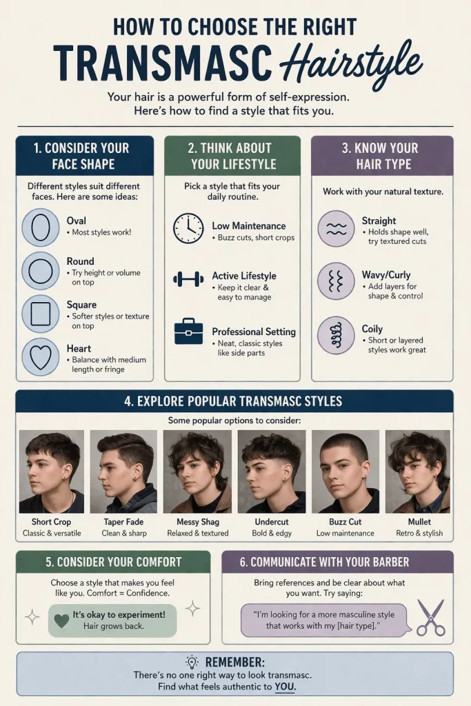 How to Choose the Right Transmasc Hairstyle