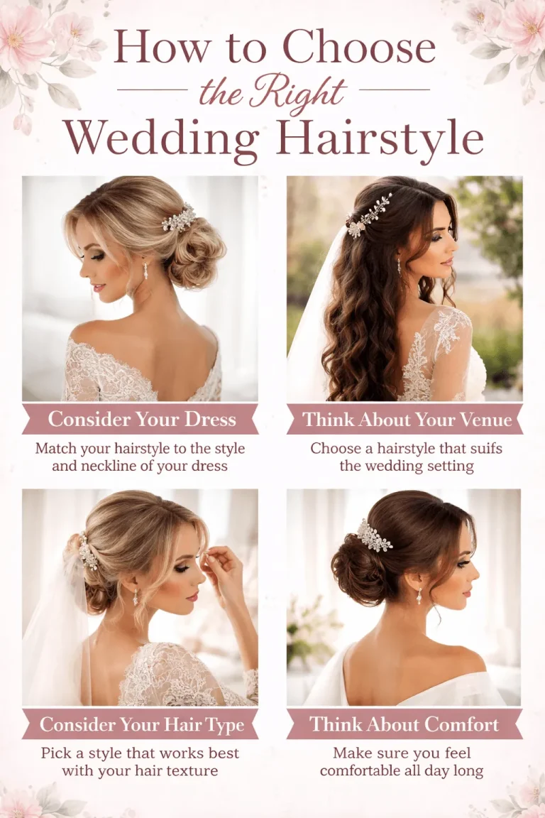 How to Choose the Right Wedding Hairstyle