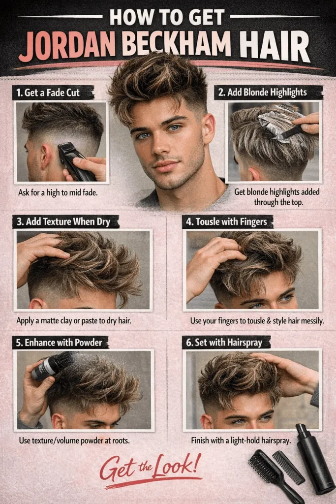 How to Get Jordan Beckham Hair