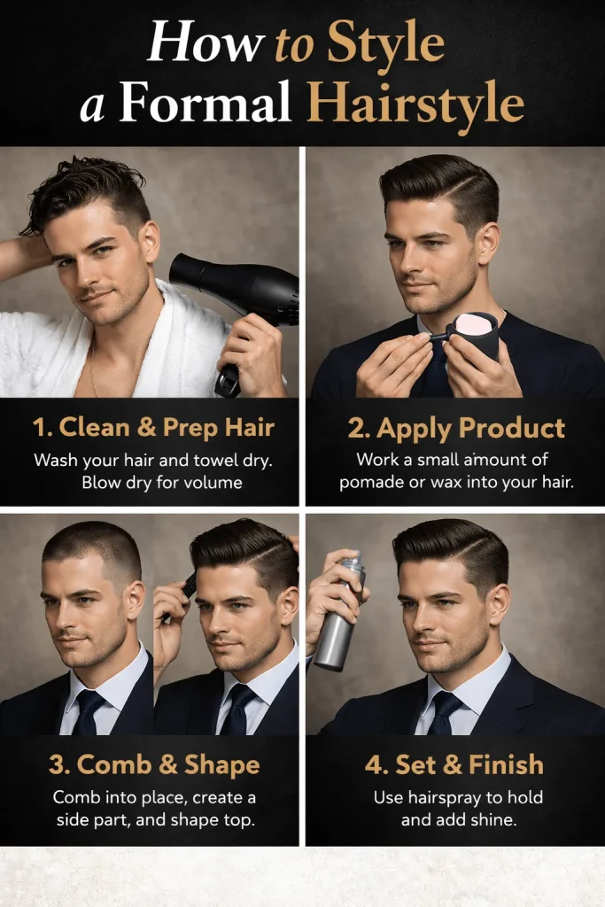 How to Style a Formal Hairstyle
