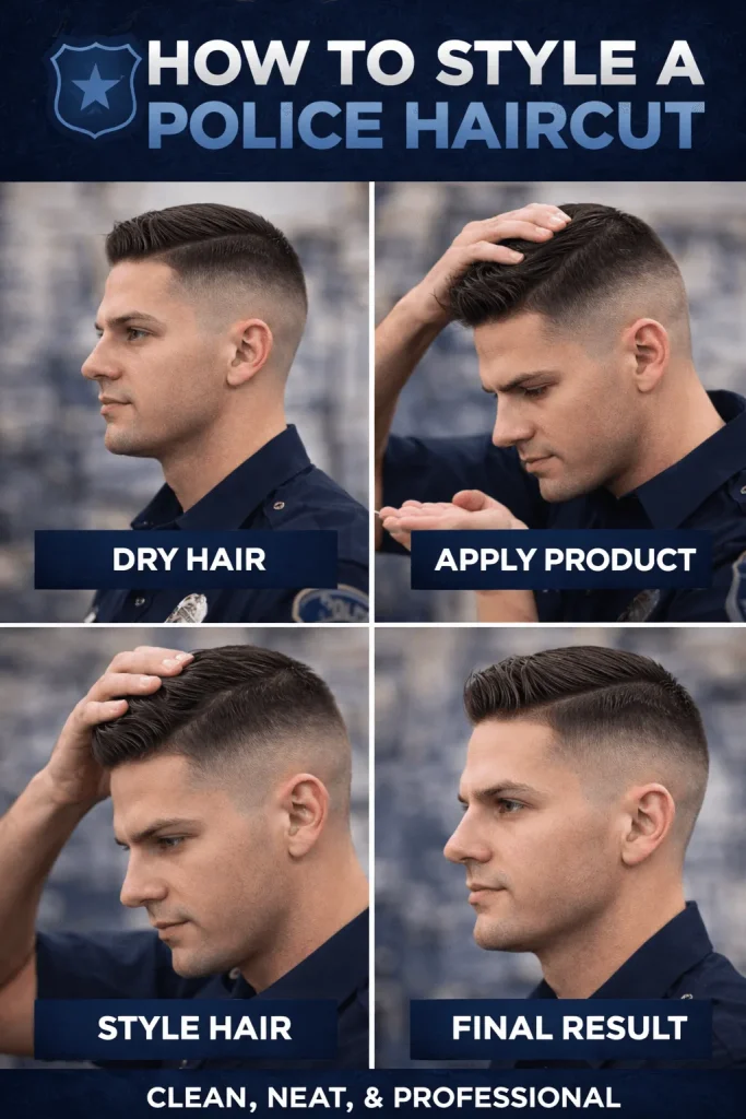 How to Style a Police Haircut