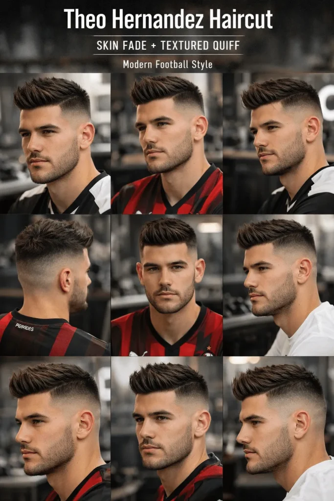 How to Style the Theo Hernandez Haircut
