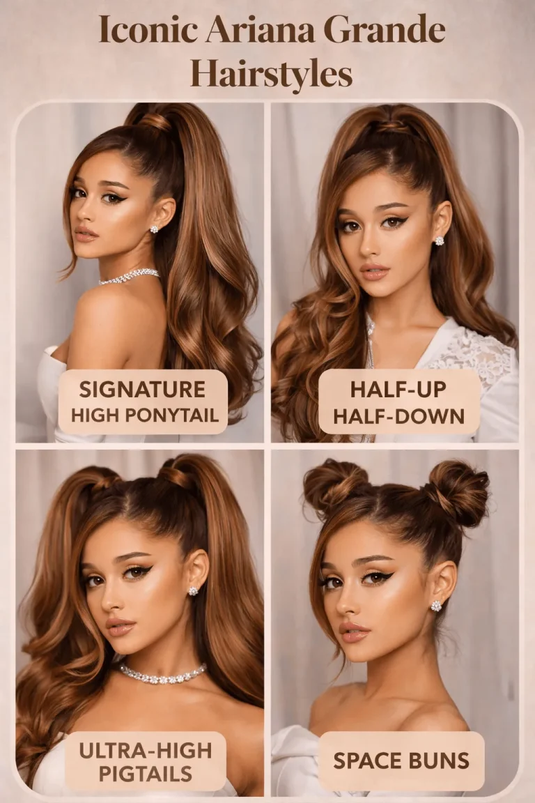 Iconic Ariana Grande Hairstyles