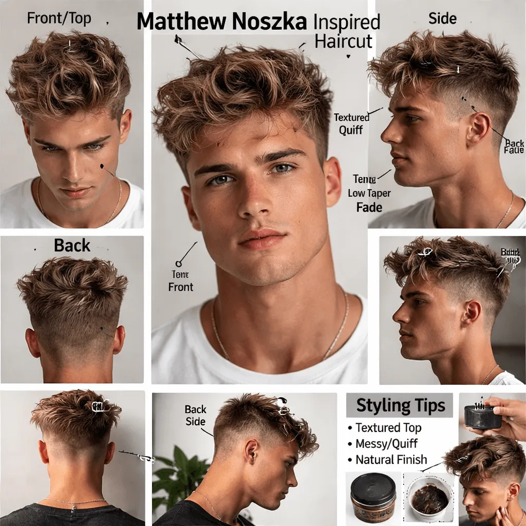Matthew Noszka Haircuts