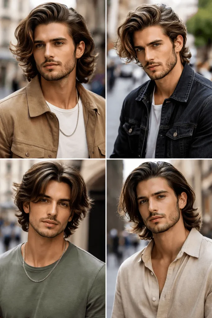 Medium Length Hairstyles for Men