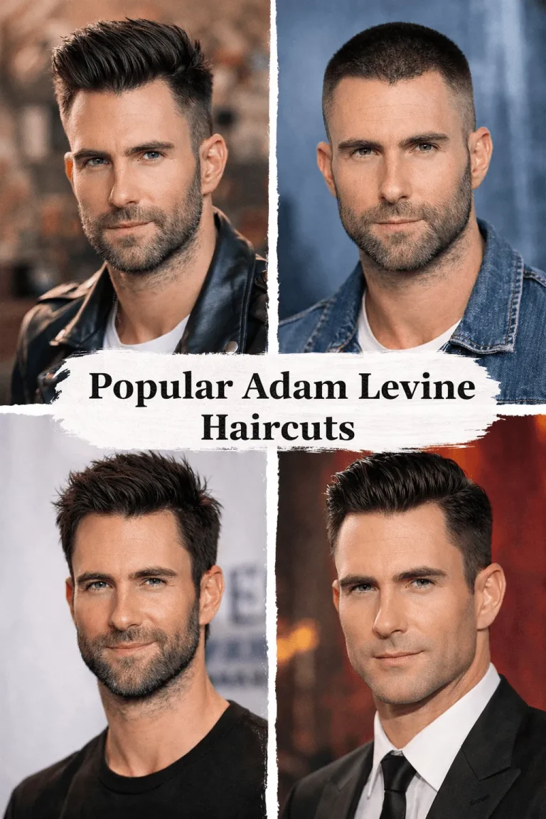 Popular Adam Levine Haircut