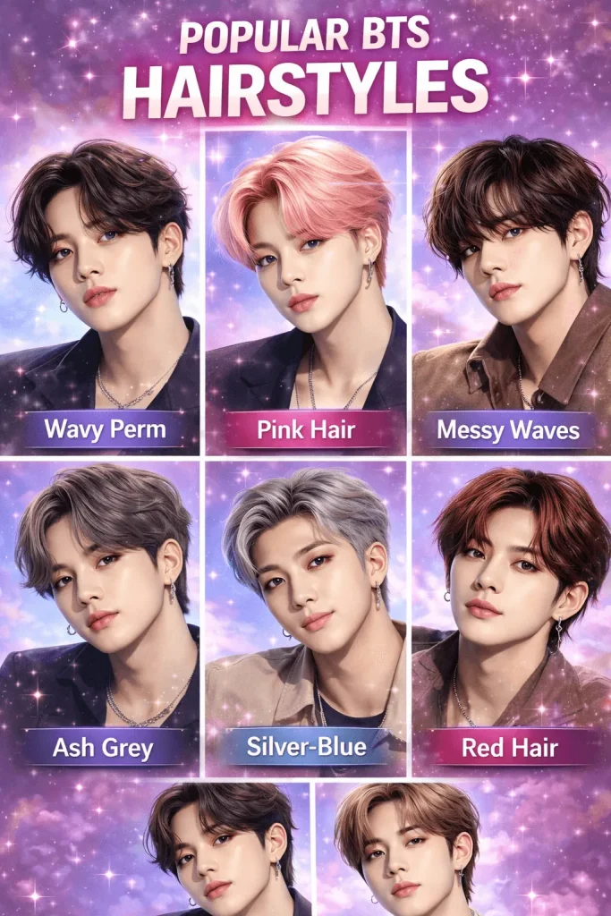 How to Get a BTS Hairstyle