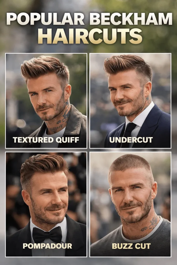 Popular Beckham Haircuts