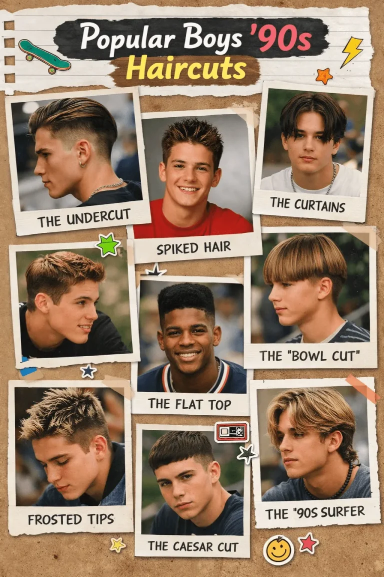 Popular Boys 90s Haircuts