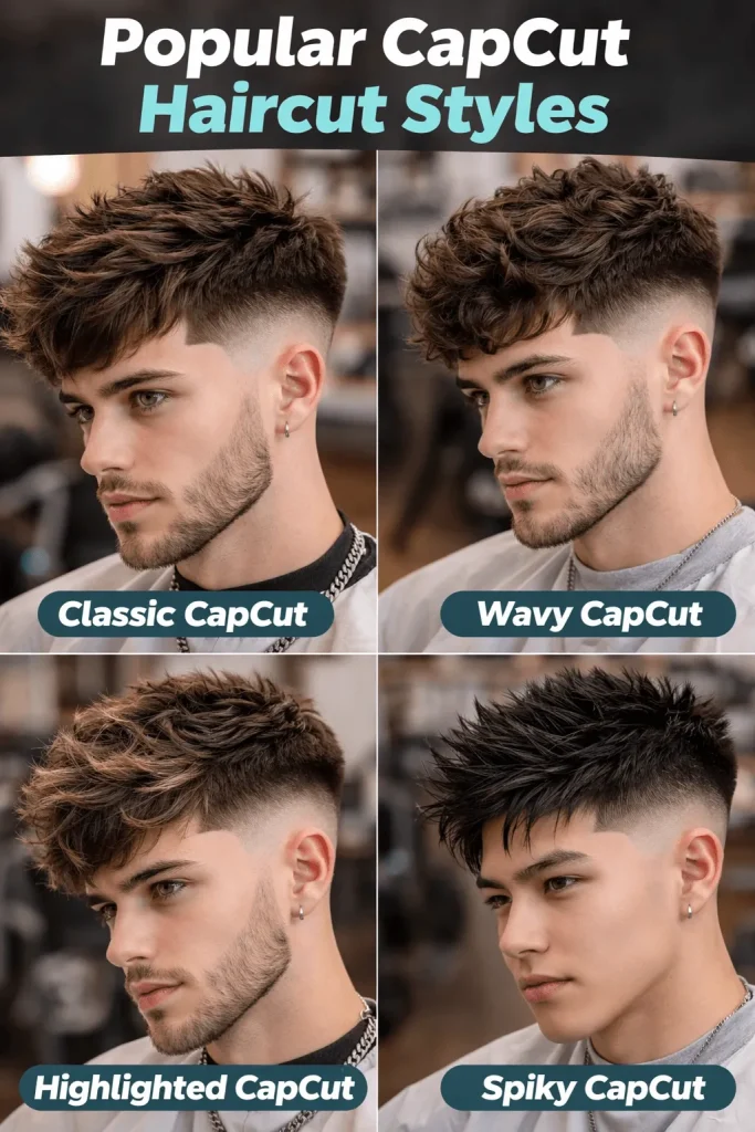 Popular CapCut Haircut Styles