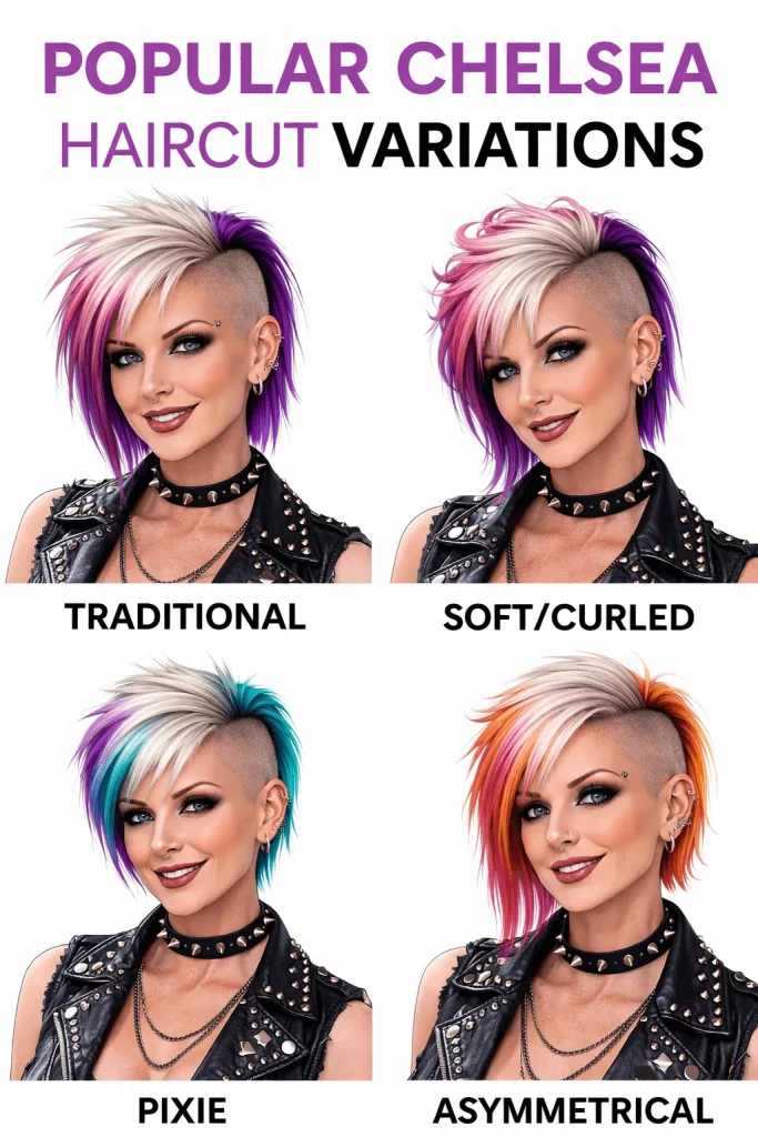 Popular Chelsea Haircut Variations