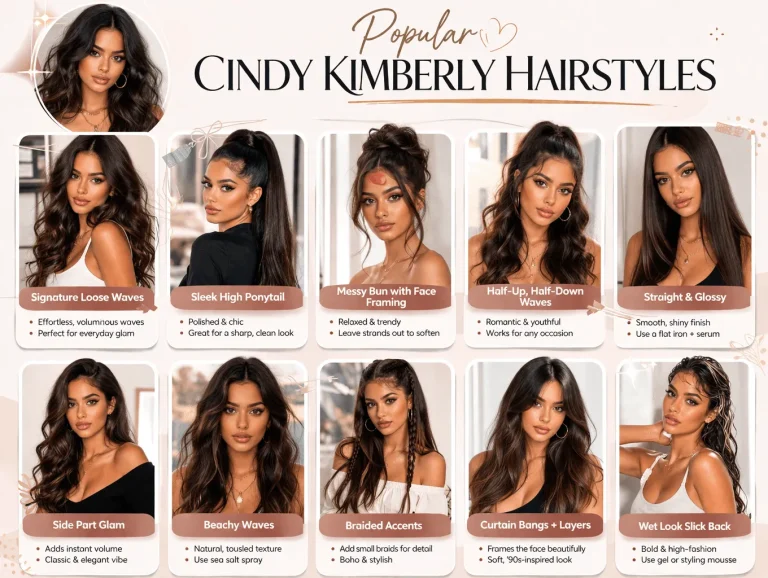 Popular Cindy Kimberly Hairstyles