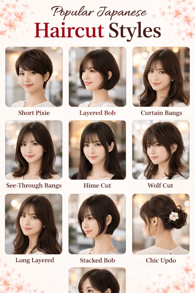 Popular Japanese Haircut Styles