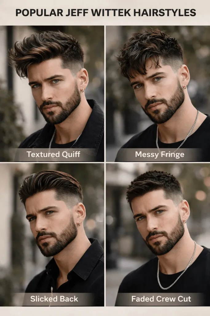 Popular Jeff Wittek Hairstyles
