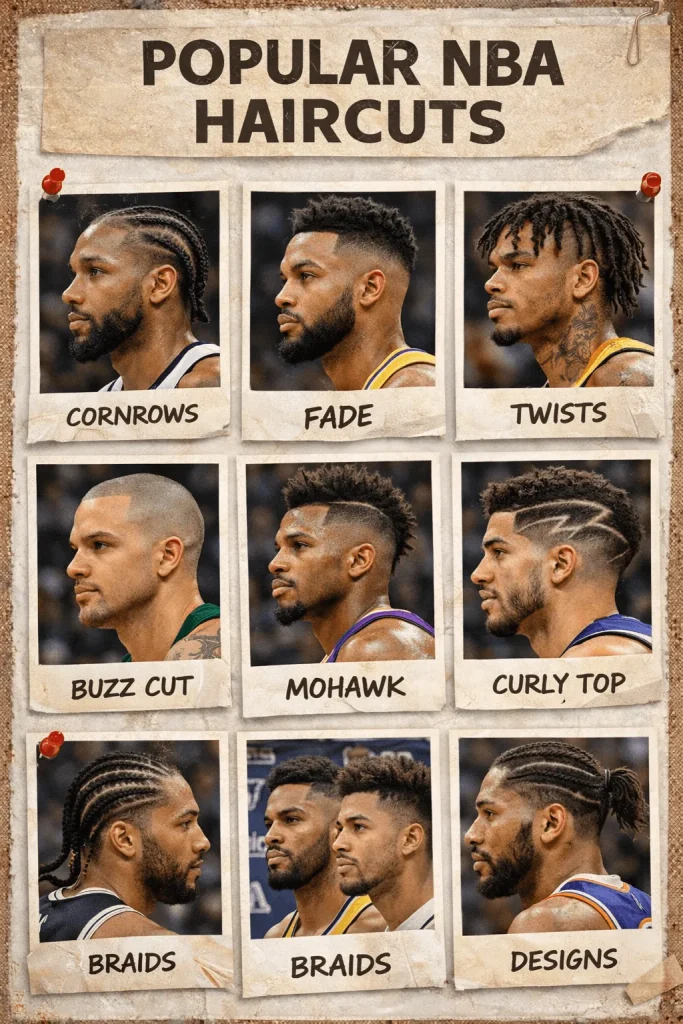 Popular NBA Haircuts