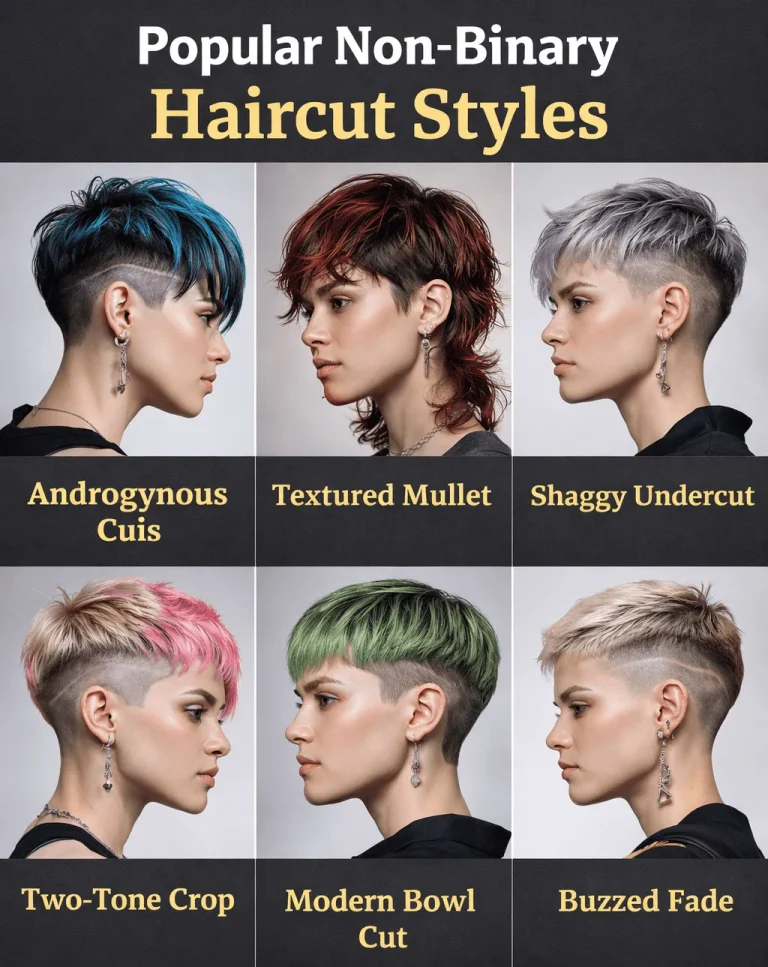 Popular Non-Binary Haircut Styles