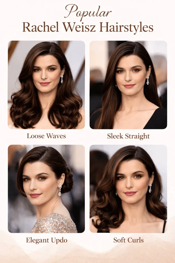 Popular Rachel Weisz Hairstyles
