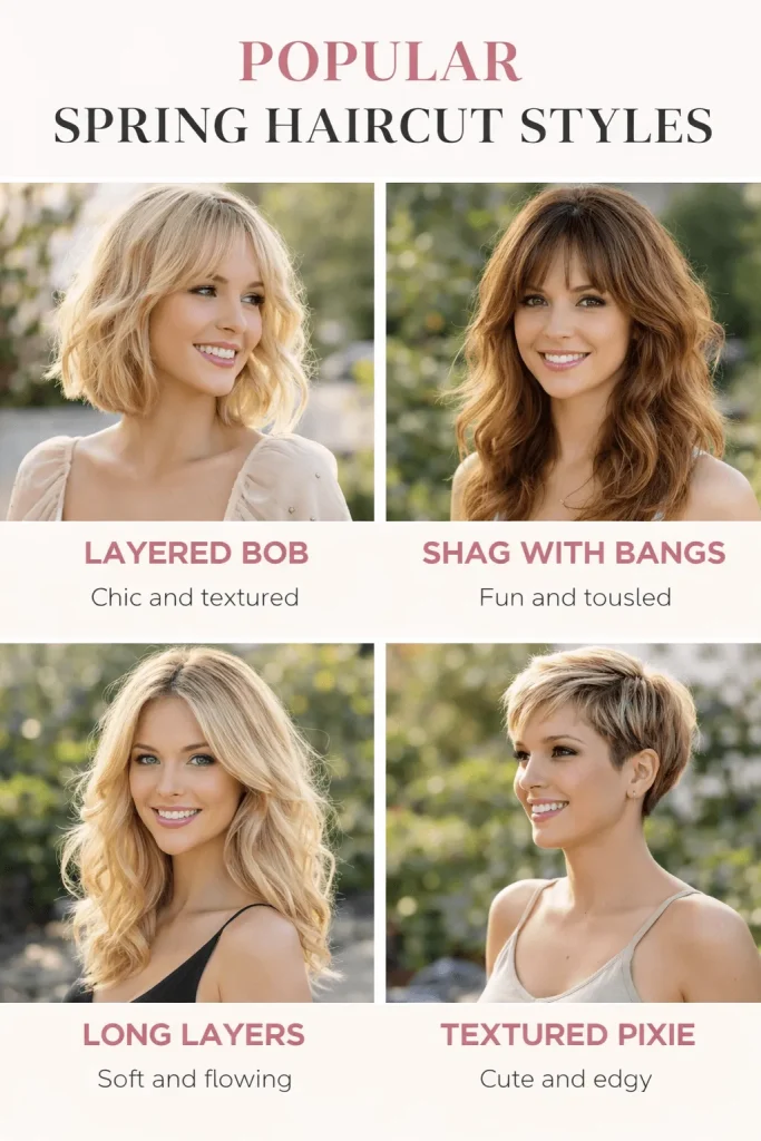 Popular Spring Haircut Styles