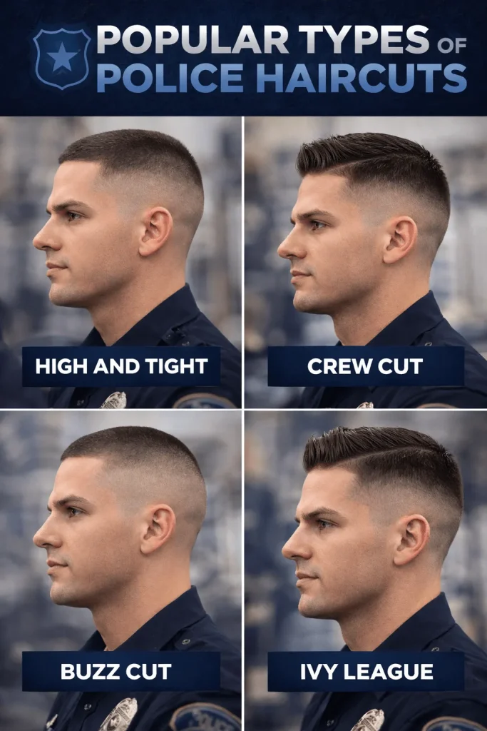 Popular Types of Police Haircuts
