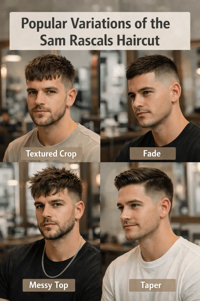 Popular Variations of the Sam Rascals Haircut
