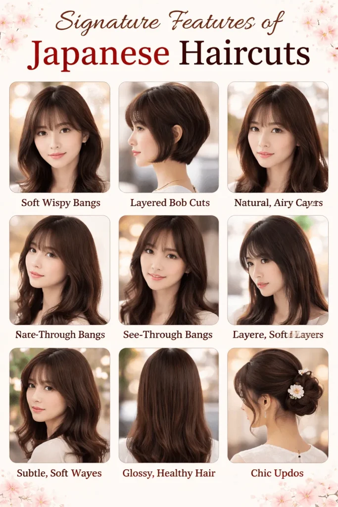 Signature Features of Japanese Haircuts