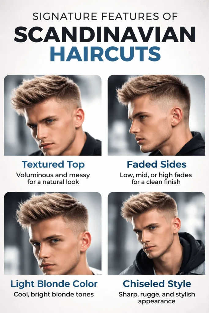 Signature Features of Scandinavian Haircuts