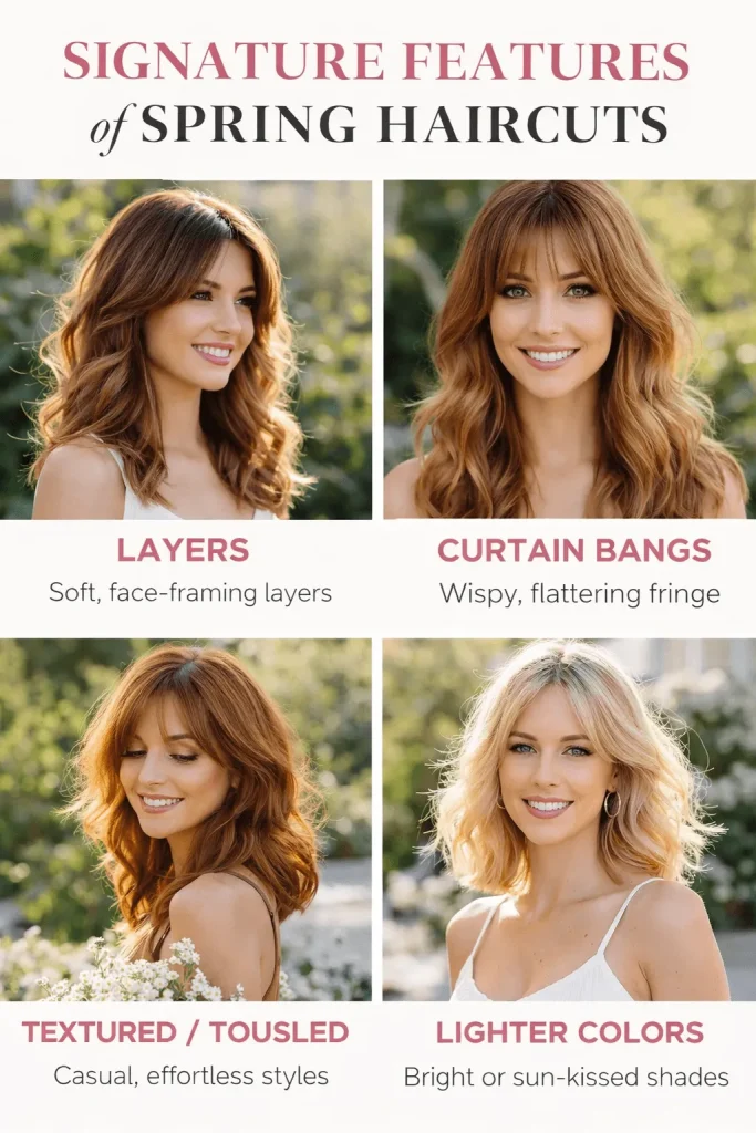 Signature Features of Spring Haircuts