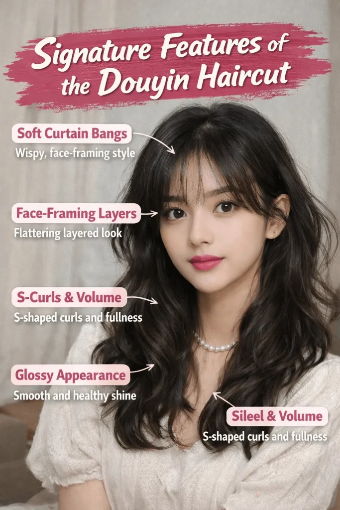 Signature Features of the Douyin Haircut