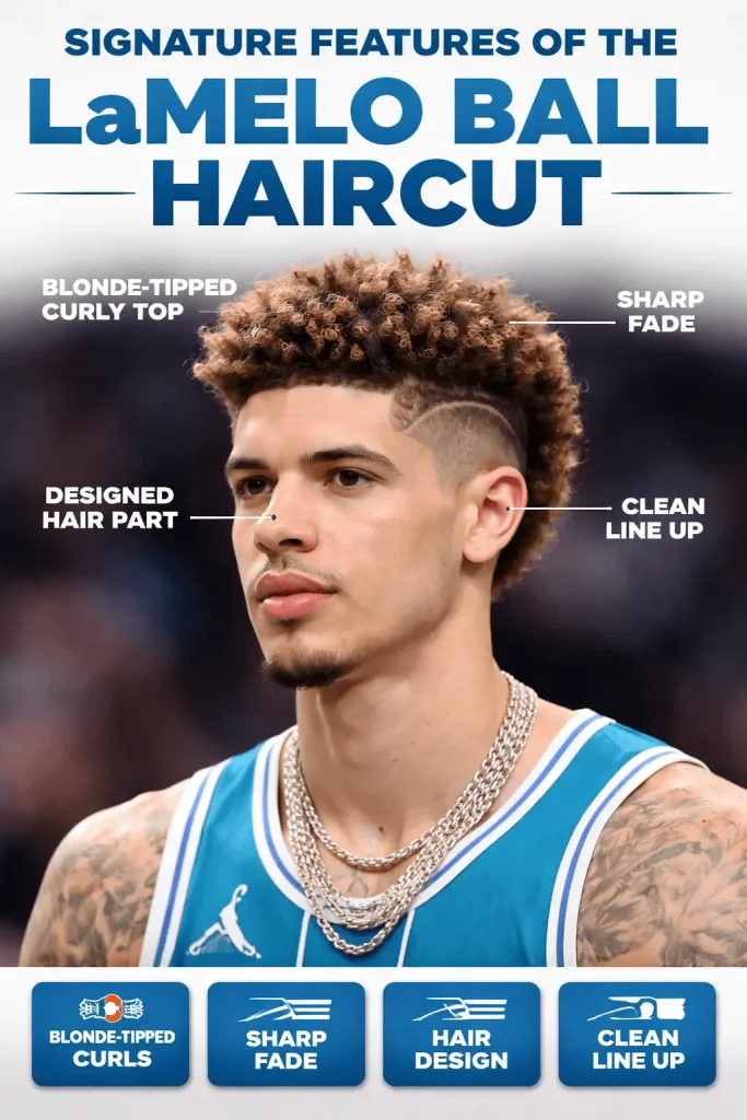 Signature Features of the LaMelo Ball Haircut
