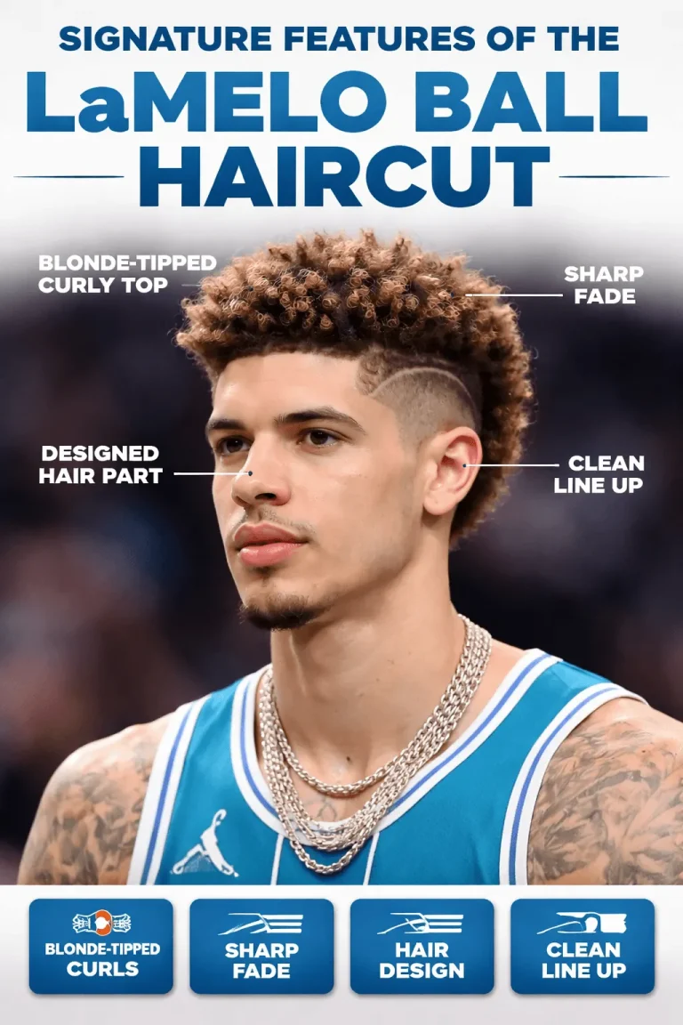 Signature Features of the LaMelo Ball Haircut