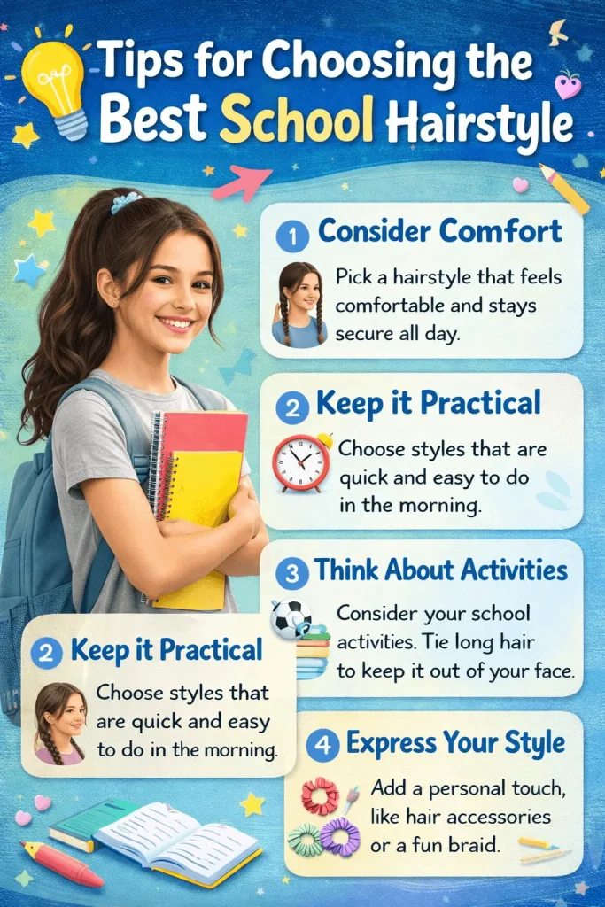 Tips for Choosing the Best School Hairstyle