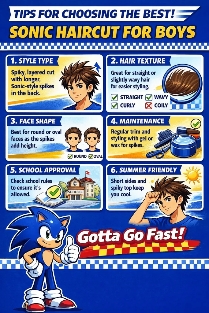 Tips for Choosing the Best Sonic Haircut for Boys