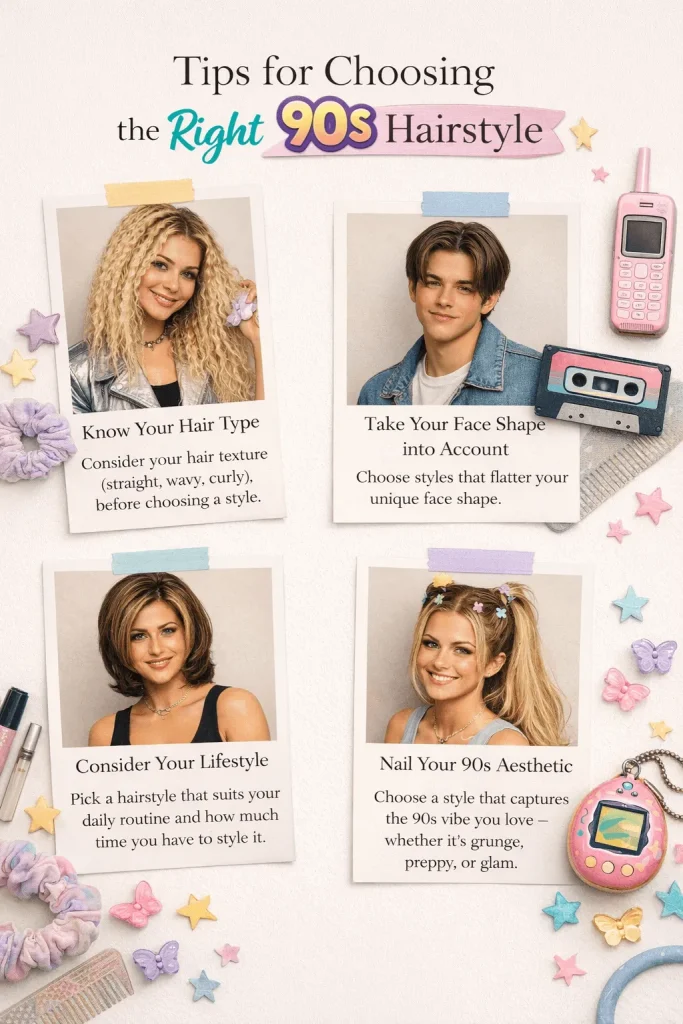 Tips for Choosing the Right 90s Hairstyle