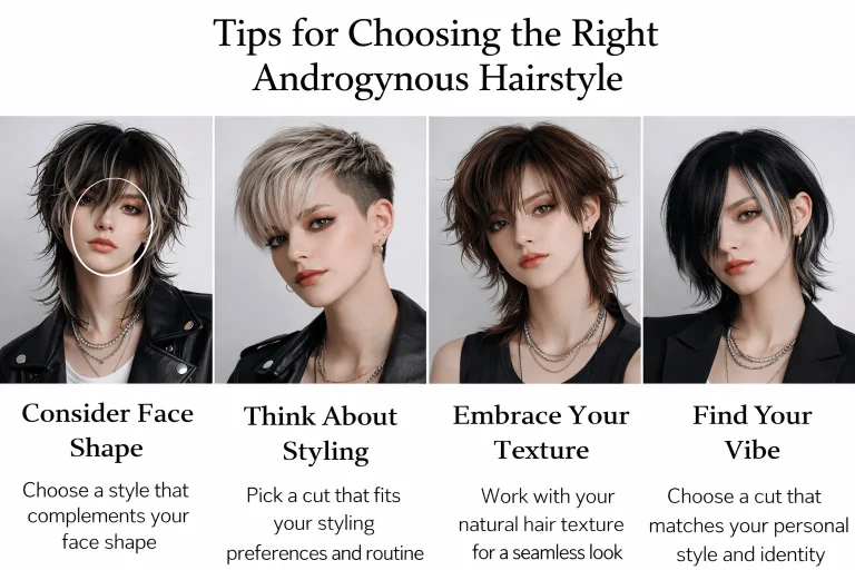 Tips for Choosing the Right Androgynous Hairstyles