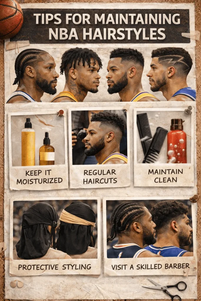 Tips for Maintaining NBA Hairstyles