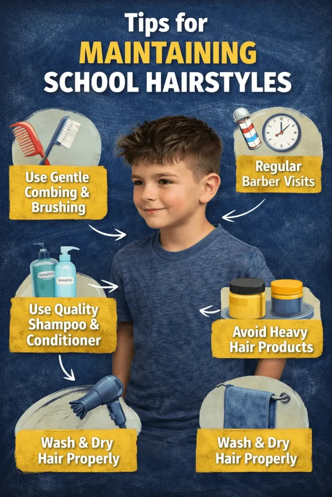 Tips for Maintaining School Hairstyles
