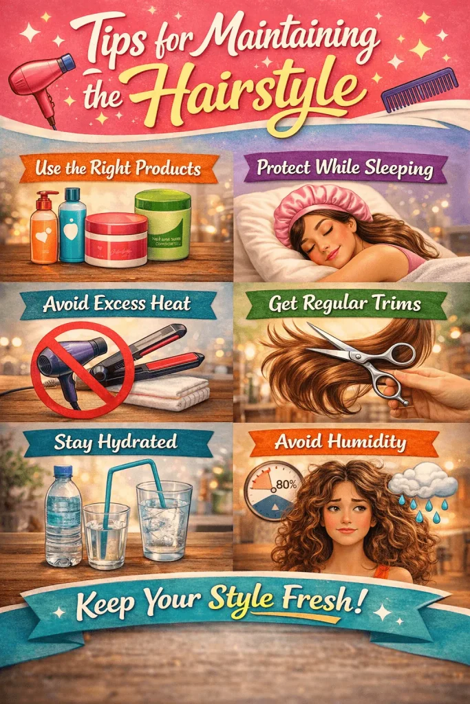 Tips for Maintaining the Hairstyle