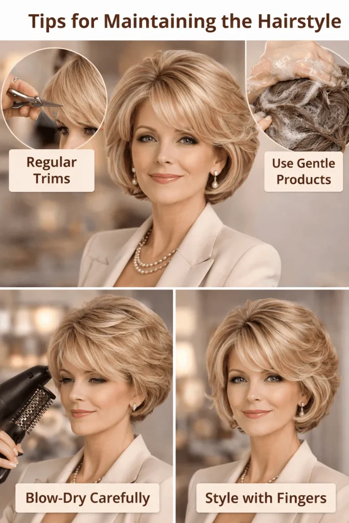 Tips for Maintaining the Hairstyle