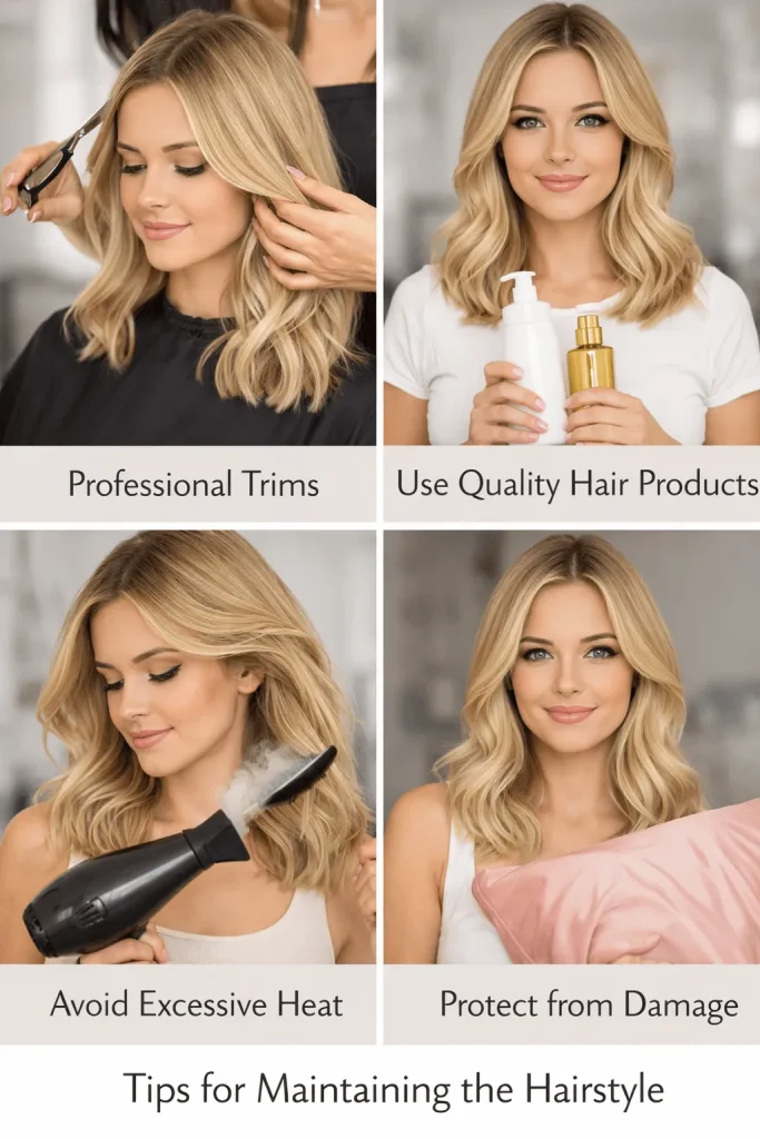 Tips for Maintaining the Hairstyle