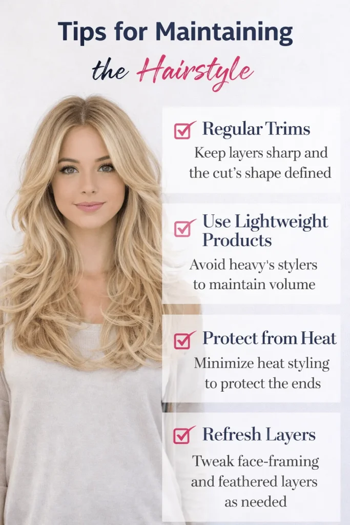 Tips for Maintaining the Hairstyle