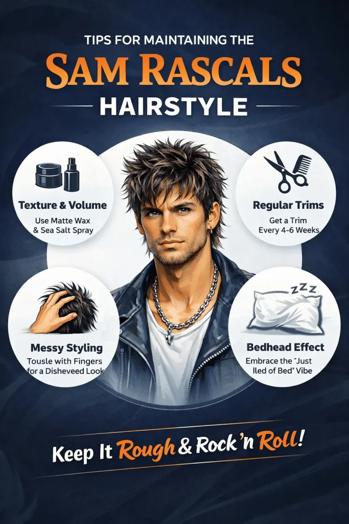 Tips for Maintaining the Sam Rascals Hairstyle